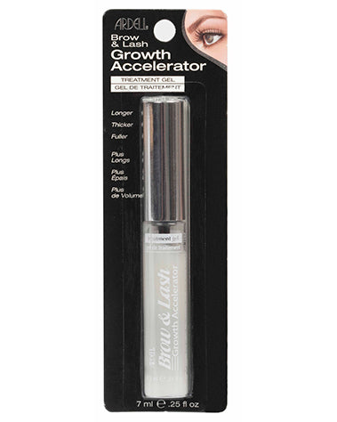 Front view of Ardell Brow & Lash Accelerator in complete retail wall hook packaging