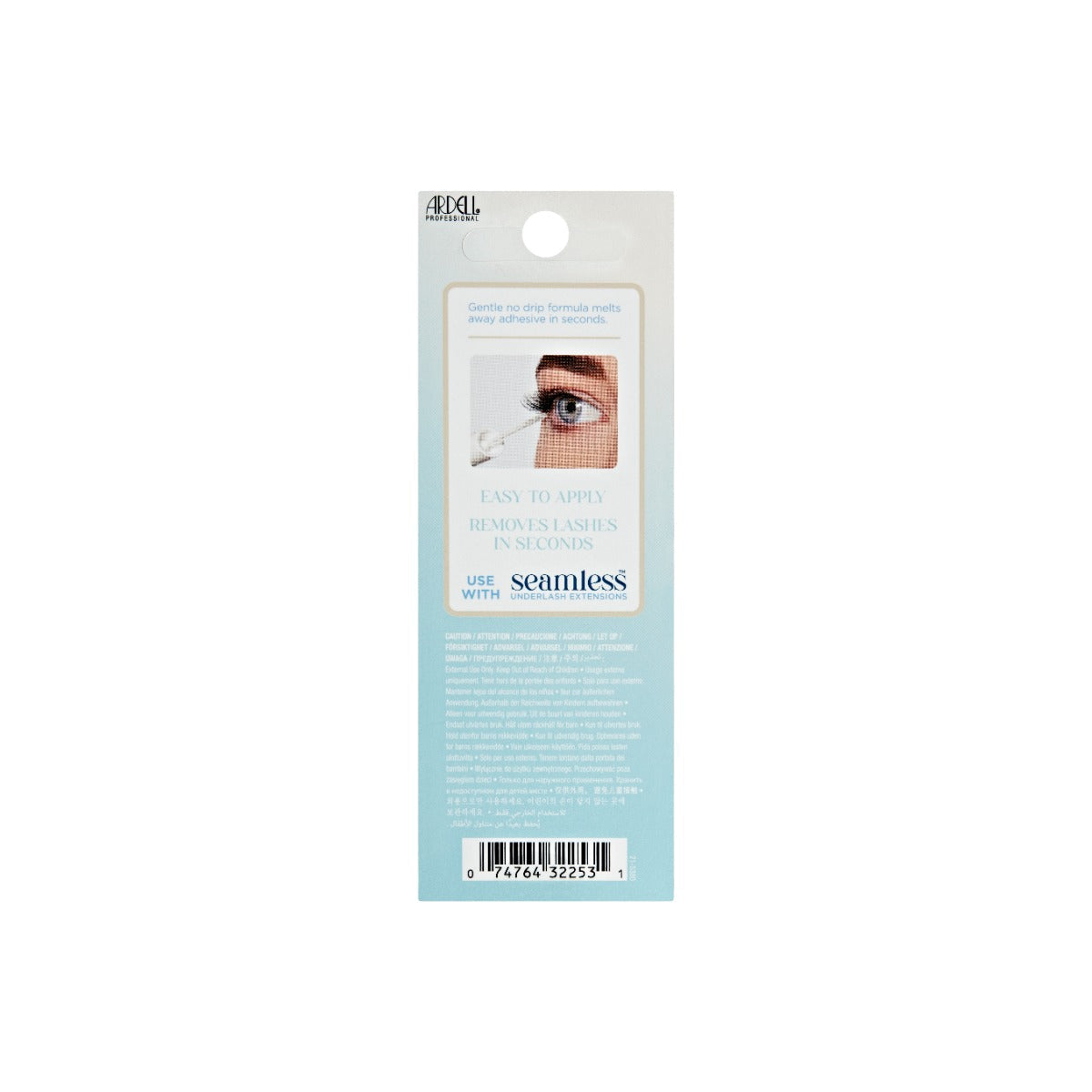 Back of Seamless Underlash Remover