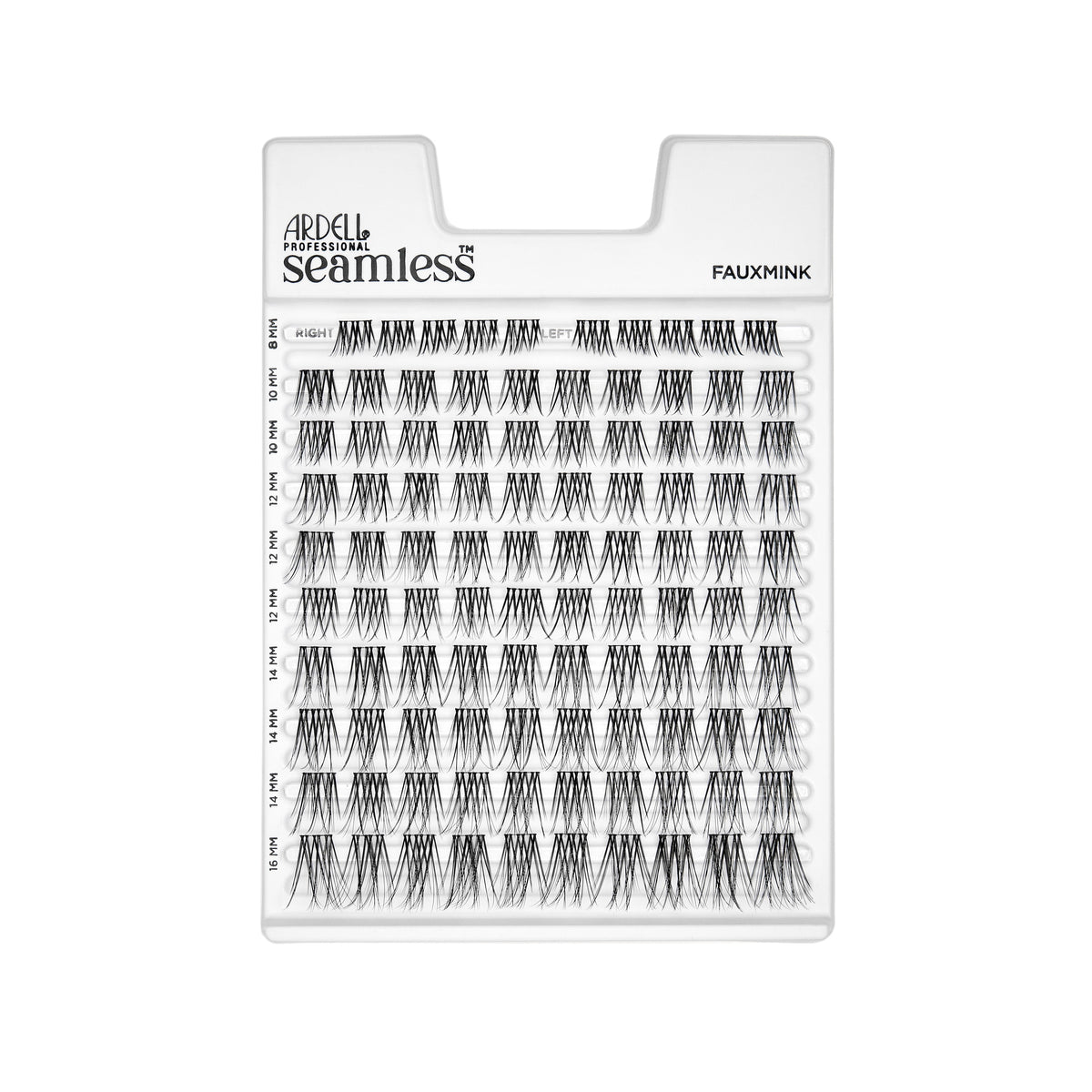 Tray of Seamless Underlash Extensions Fauxmink 100 ct