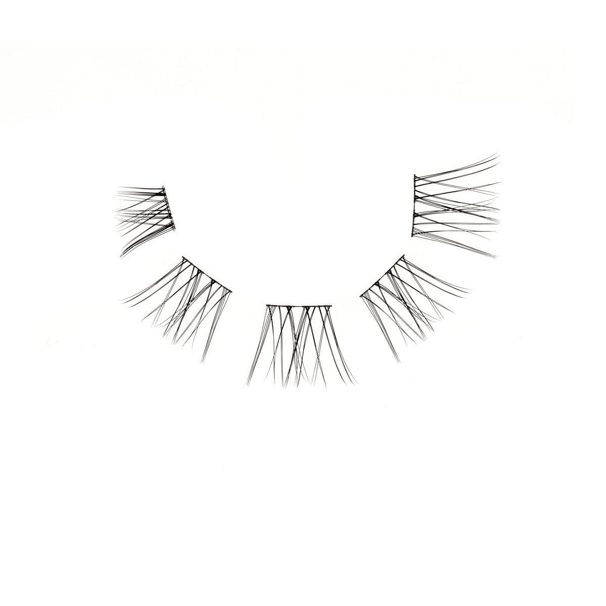 Floating set of Seamless Underlash Extensions Naked 100 ct