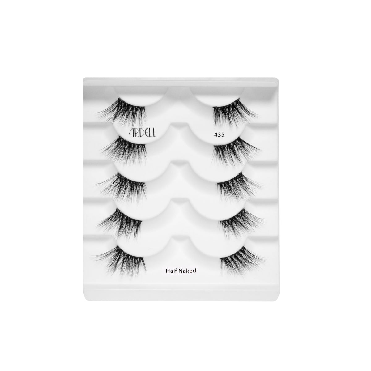 Half Naked lashes 435, 5 pairs in white try
