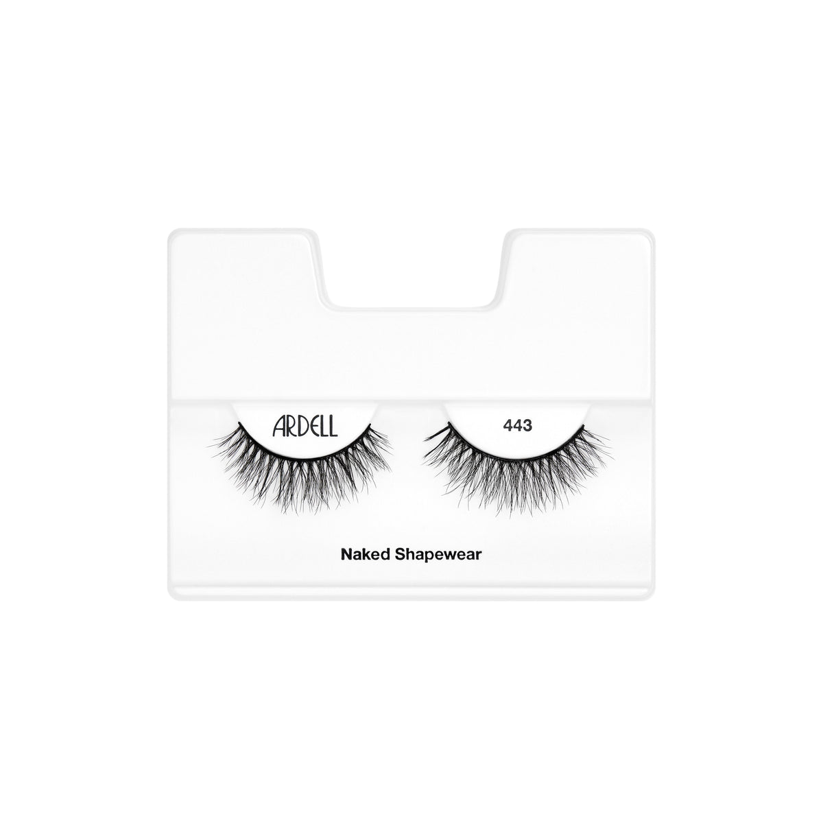 Ardell false eyelashes on a white background