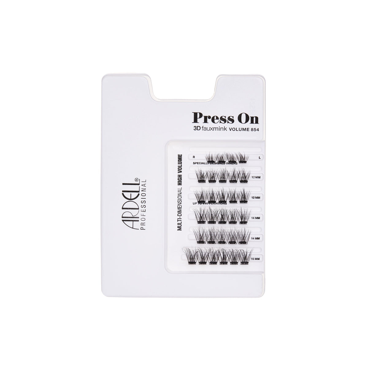 Press On Overlash 3D Fauxmink Volume 854 Pack