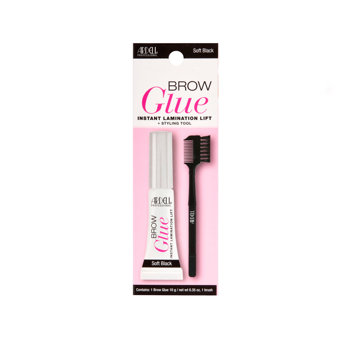 Brow Glue Soft Black Package