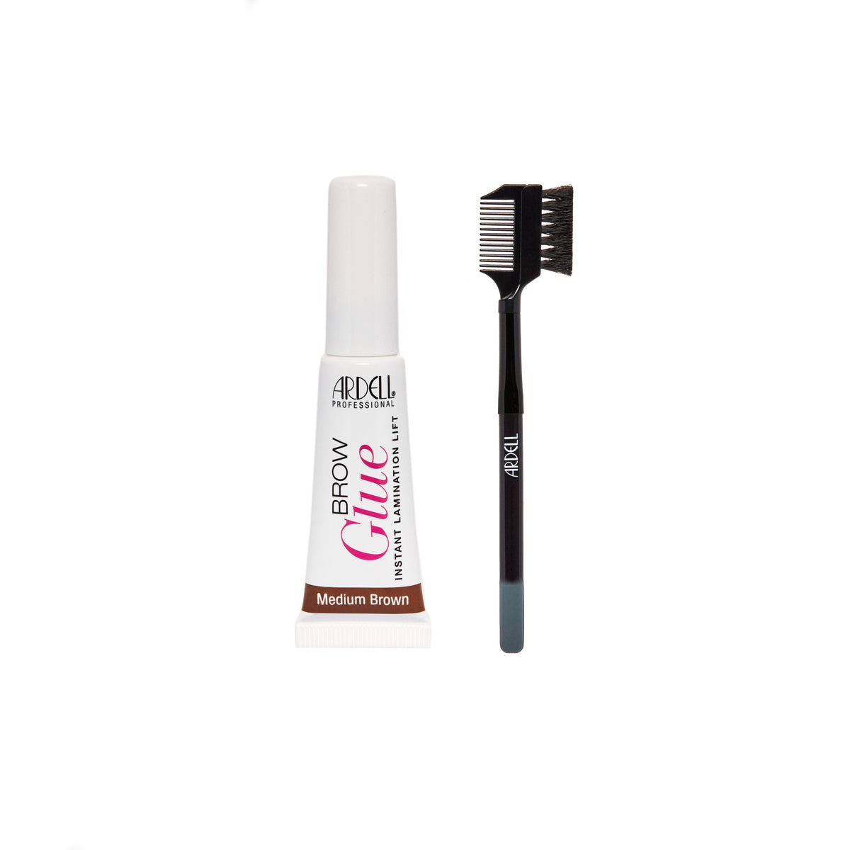 Brow Glue Medium Brown Front