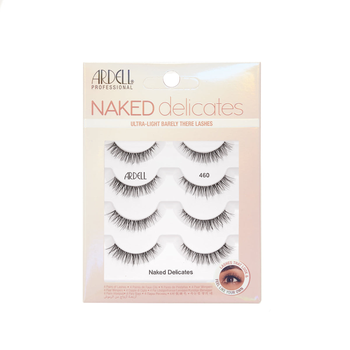 Naked Delicates Striplash 460 4 pack Front Package