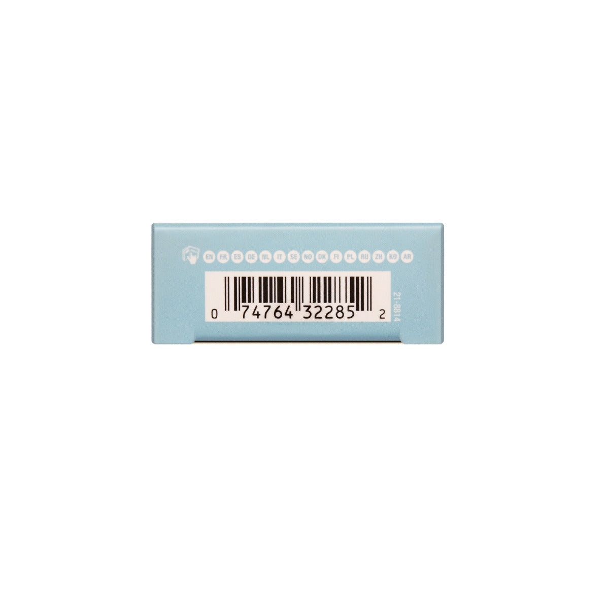 Bottom of Seamless Underlash Extensions Modern Wing 32 showing its barcode