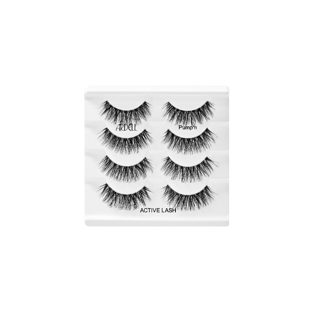 Ardell Active Lash Pump'n 4 Pack on tray