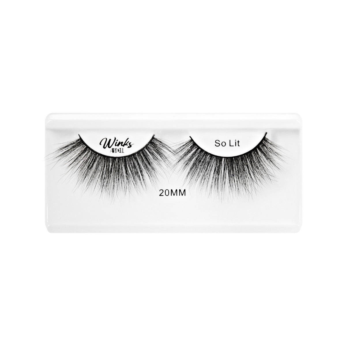 1 pair of lashes on tray