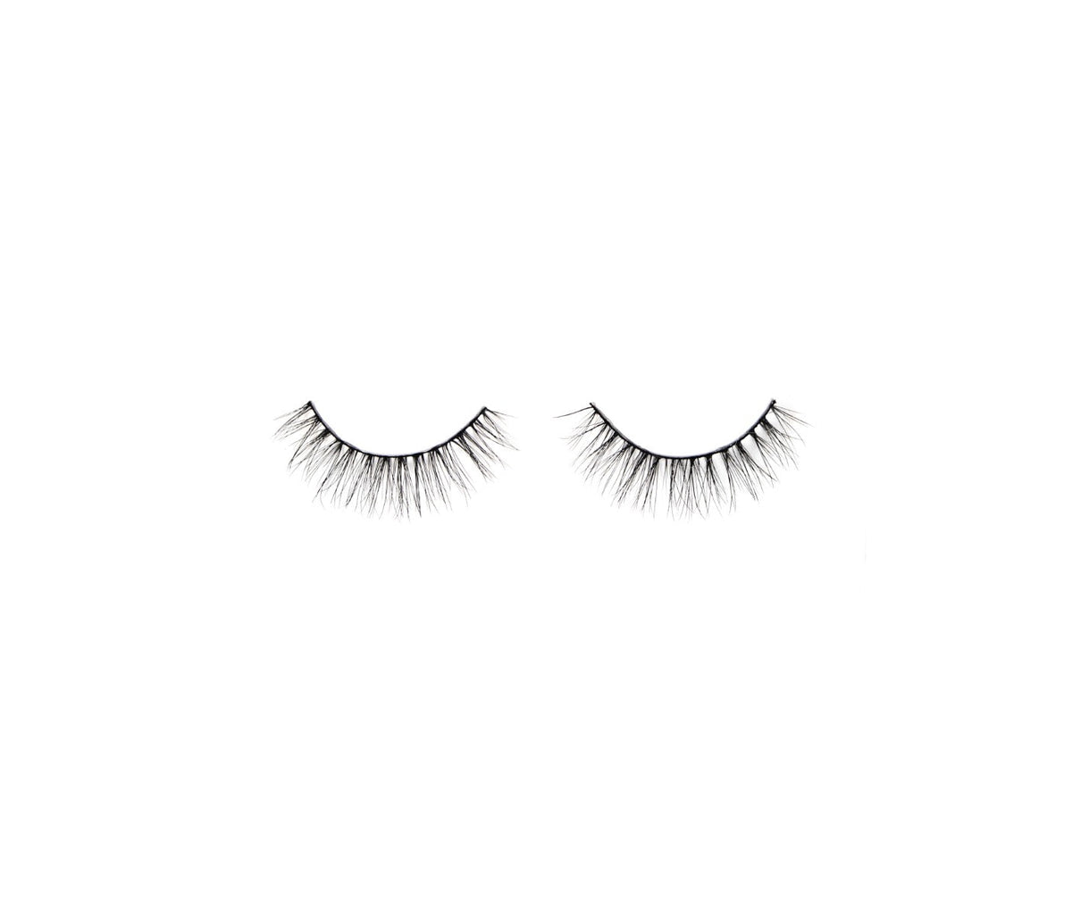 Ardell's Ecolashes 451 with multi-layered strand, medium volume, medium length and rounded shape lash