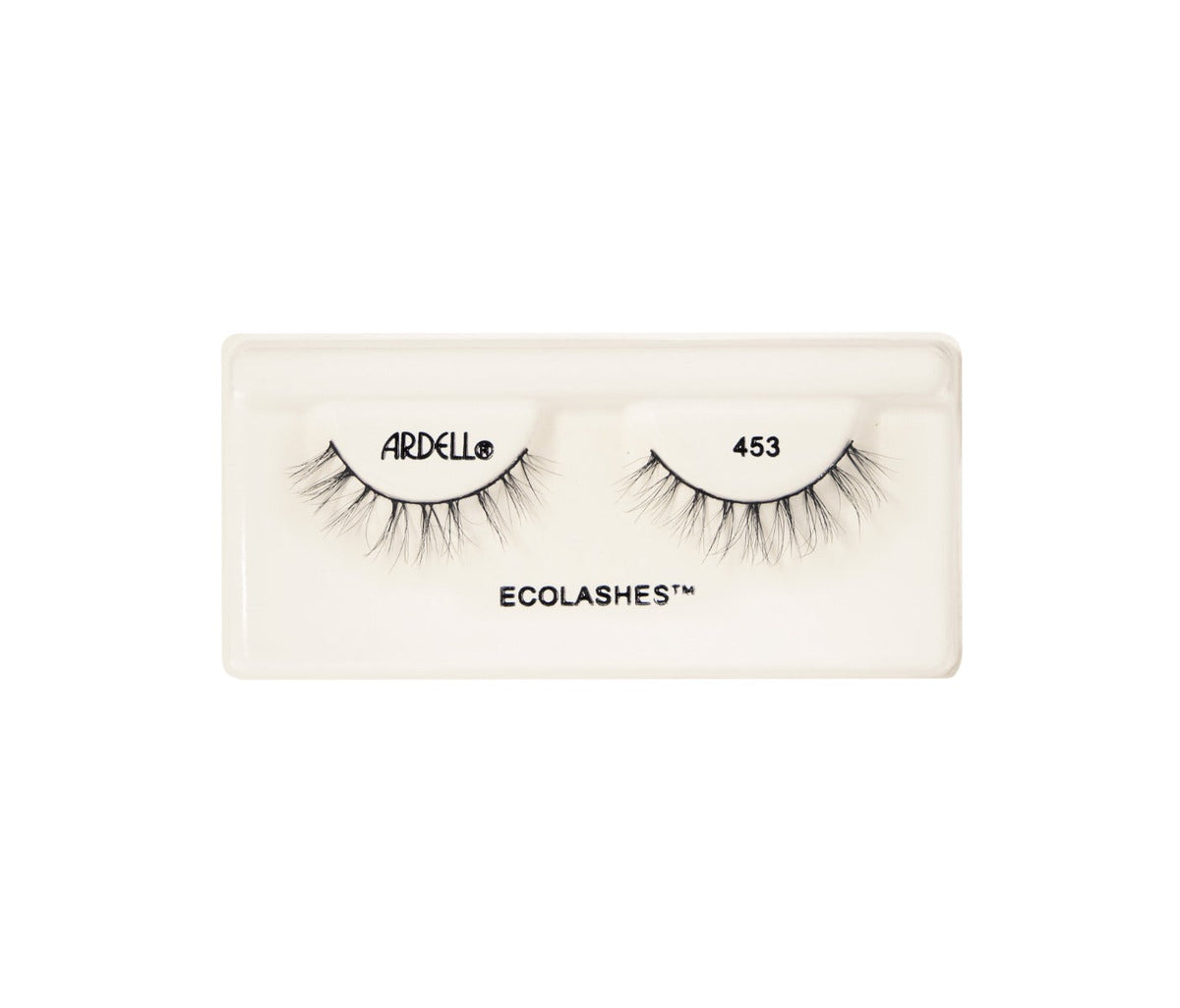 Ardell Ecolashes 453 false eyelashes with a soft, fluttery design for a natural, eco-friendly lash enhancement.