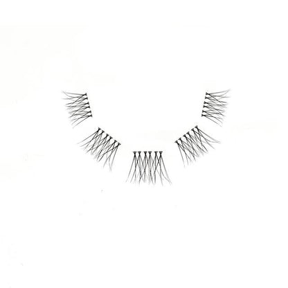 Set of false eyelashes on a white background