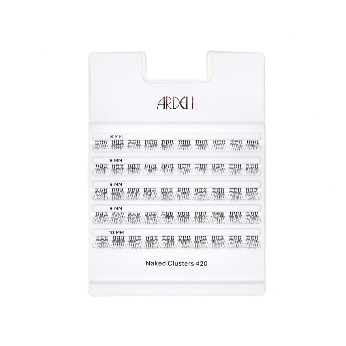 Ardell lash packaging with false eyelashes on a white background